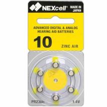 60 NEXcell Hearing Aid Batteries Size: 10 + Keychain - £14.49 GBP