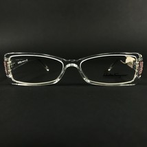 Salvatore Ferragamo Eyeglasses Frames 2613-B 102 Clear Crystals Pink 52-... - £47.51 GBP