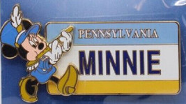 Disney Minnie Across America License Plate Pennsylvania Limited Edition 2000 pin - £15.56 GBP