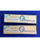 Vintage Mechanical Drawing Leads No 1904 H &amp; 6H Staedtler Mars Lumograph... - $224.29 MXN