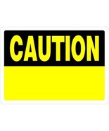HILLMAN 842066 Caution Blank Sign (10&quot; x 14&quot;), 6 Pack, Yellow - $21.27