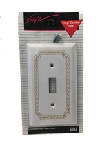 VINYL COATED STEEL DESIGNER SWITCH PLACE COVER - SINGLE SWITCH - $3.25