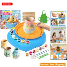 Artistic Pottery Wheel Kit for Kids Ages 6-12 - Includes Everything to C... - $97.96