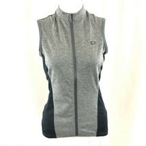 Pearl Izumi Womens Select Escape Jersey Sleeveless Full Zip Gray Size XS - $29.02
