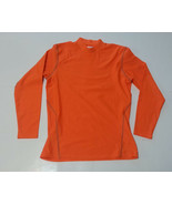 Layer 8 Youth Size XL ( men size M ) Orange Compression Base Layer Fleec... - $26.19