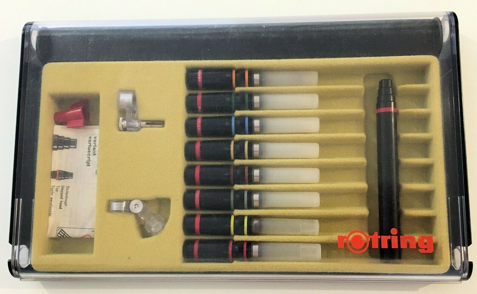 Rotring Variant technical pens set 0.1mm - 1.2 mm #41 - $108.00