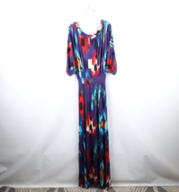 New Rachel Pally Womens Size Small 3/4 Sleeve Aurora Long Maxi Dress Abstract - £79.09 GBP