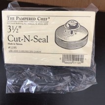 NEW Pampered Chef Cut-N-Seal 3 1/2&quot; #1195 Pastry Sandwich Crimper-Sealed Package - £9.75 GBP