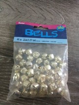 Darice 48 Piece 1/2 Inch Gold Jingle Bells-BRAND NEW-SHIPS N 24 Hours - $11.78