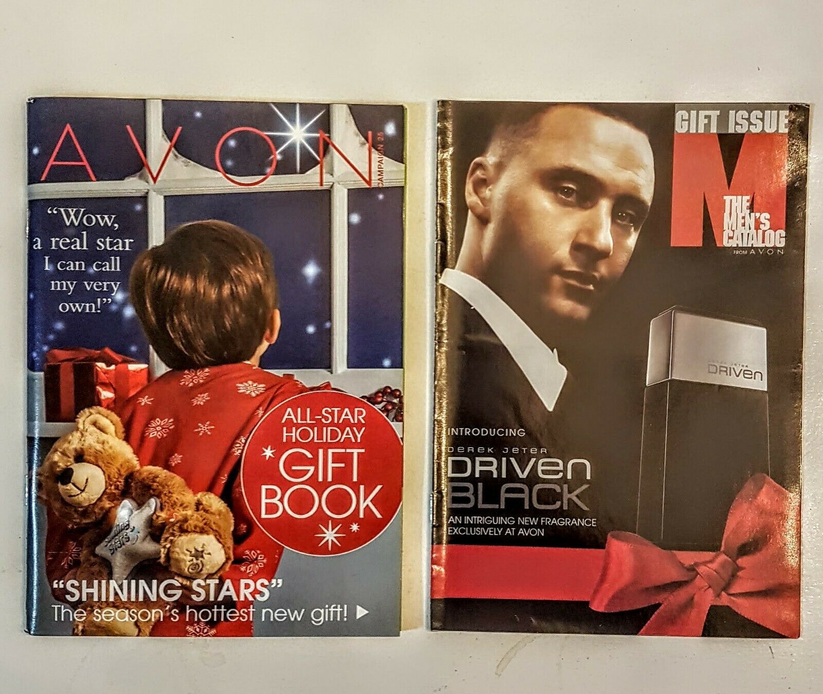 Avon Catalog Holiday Campaign 25 2007 OOP Gift Book Brochure + Derek