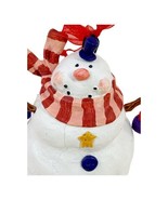 Hallmark Keepsake Christmas Ornament &quot;Happy Snowman&quot; 2001 VGUC - £9.28 GBP