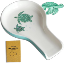 Spoon Rest for Stove Top - Tortoise Turtle Spoon Rest for Kitchen - $19.99