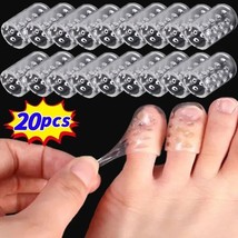 Tapas de silicona elásticas para dedos de los pies, Protector de tubo pe... - $17.75+