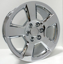 Chrome 20&quot; LTZ Style Wheels for 2000-2023 Chevy Silverado Z71 Tahoe Avalanche - £892.01 GBP