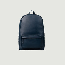 LE The Philos Blue Leather Backpack - £119.83 GBP