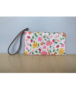 Kate Spade Lucy Strawberry Garden L-Zip Wristlet Worldwide Shipping T-0004 - $987.15 MXN