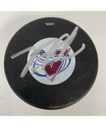 David Aebischer Signed Autographed Colorado Avalanche Hockey Puck - $950.15 MXN