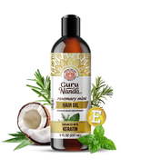 GuruNanda Rosemary Mint Hair Oil | 8 oz, Full Size - $44.99