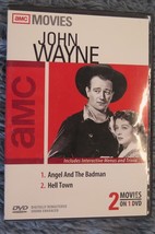 John Wayne in Angel and The Badman -Hell Town 2 Movies on One DVD 2004 - £6.31 GBP