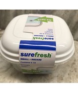 Sure Fresh Small Square 2.44Cup/19.5floz/Removable Ice Pack-Read Dir. Be... - $250.78 MXN