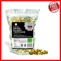 Dried Ramen Toppings - Flavorful Veggie Mix - 14 oz for 20 Servings - $41.57