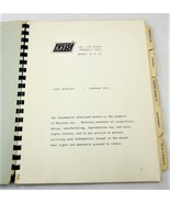 Motorola MTS Stokes 120-Ton Hydraulic Press Interim Maintenance Manual 1974 - $35.79 CAD