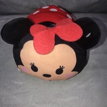 Just Play Disney Tsum Tsum Minnie Mouse Plush Stuffed Animal Red Bow 10&quot; - $7.84