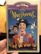 Walt Disney Masterpiece Collection MARY POPPINS VHS #13746 &#39;RARE&#39; - £7.78 GBP