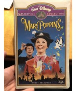 Walt Disney Masterpiece Collection MARY POPPINS VHS #13746 &#39;RARE&#39; - £7.77 GBP