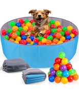 Dog Ball Pit With Balls Included, Foldable Ball Pit For Dogs And Cats, H... - $49.99