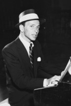Frank Sinatra Playing Piano Portrait 8X10 Publicity Photograph Reprint - £6.63 GBP