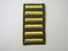 WW2 US ARMY OVERSEAS SERVICE BARS 6 BARS 3 YEARS SERVICE UNUSED NOS KY21-1 - £6.05 GBP