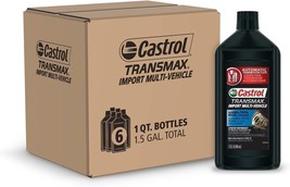 Castrol Transmax Import Multi-Vehicle Automatic Transmision Fluid, Pack of 6 - £42.64 GBP