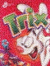 Amazing TRIX Rabbit Cereal Pop Art Montage Only 25 made - $11.51