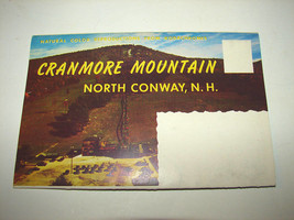 1960s Cranmore Mountain Souvenir Photo Postcard Folder - £10.18 GBP