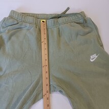 Nike BV2671-386 Men's Green Cotton Club Fleece Joggers Sweatpants Size M (29×27) image 6