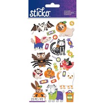 Sticko Stickers Halloween Animal Characters Cardstock - $39.49