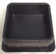 16 Plastic 1-1/4&#39;&#39; Square Furniture Glide Tips - $15.03