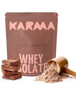 2/2026 Karma Nutrition Whey Protein Powder 2LB - Fudgy Brownie 30 Servings - $472.54 MXN