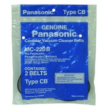 Panasonic MC-220B Canister Vaccum Belt, Type CB, 2-Pack - $5.78