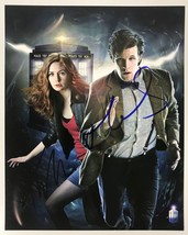 Karen Gillan &amp; Matt Smith Signed Autographed &quot;Dr. Who&quot; Glossy 8x10 Photo - £118.51 GBP