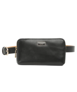 Kate Spade zip top leather belt bag Fanny Pack ~NWT~ Black S/M - £46.62 GBP