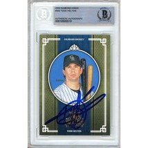 Todd Helton Auto 2005 Diamond Kings 342 Colorado Rockies Signed BAS Slab HOF - £119.89 GBP