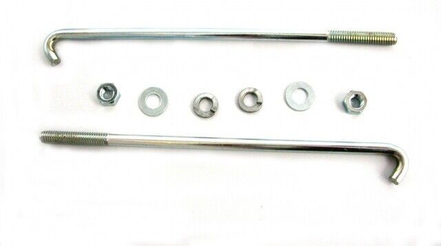 1955-1961 Corvette Bolt Kit Battery Hold Down With Nuts - $24.70