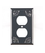 Single Outlet Cover with Chisel in Country Tin -6 - $102.56 CAD