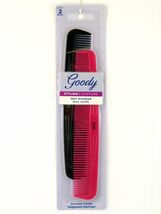 GOODY 7" STYLING HAIR COMBS - 2 PCS. (00621) - $7.99