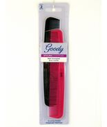 GOODY 7" STYLING HAIR COMBS - 2 PCS. (00621) - $8.99