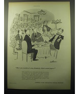 1950 Kimberly-Clark Paper Ad - cartoon by Sam Cobean - Have you considered  - £14.55 GBP