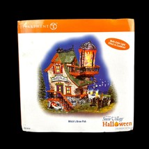 Departmen 56 Witch&#39;s Brew Pub Snow Village Halloween Series 55376 New Sealed Box - £196.05 GBP