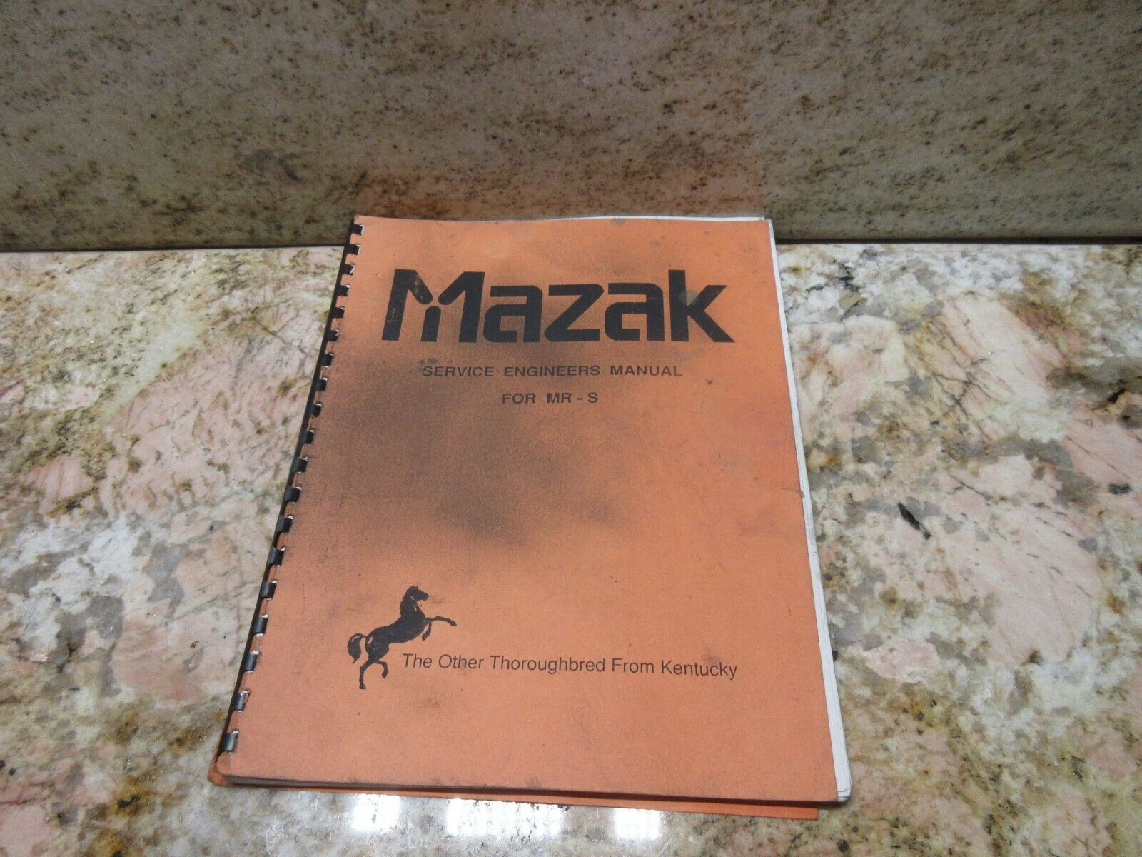 MAZAK V-10 SERVICE ENGINEERS MANUAL MR-S MAZAK V-10 CNC VERTICAL MILL  - $56.65